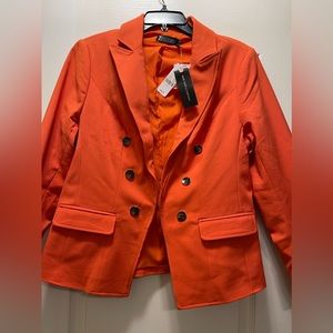 Brand new orange blazer New York & Co size 12